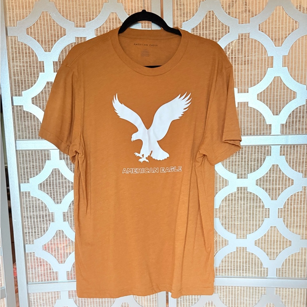 UNISEX American Eagle Outfitters Brown Graphic Tee